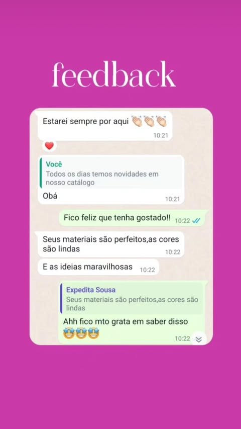 Depoimento de cliente - Feedback 1