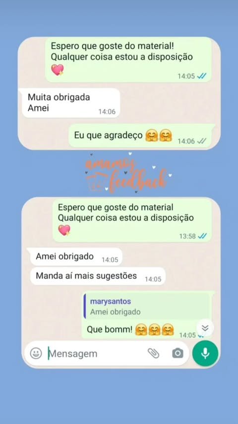 Depoimento de cliente - Feedback 4